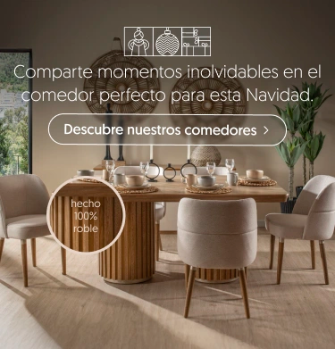 Comparte momentos inolvidables en el comedor perfecto para navidad