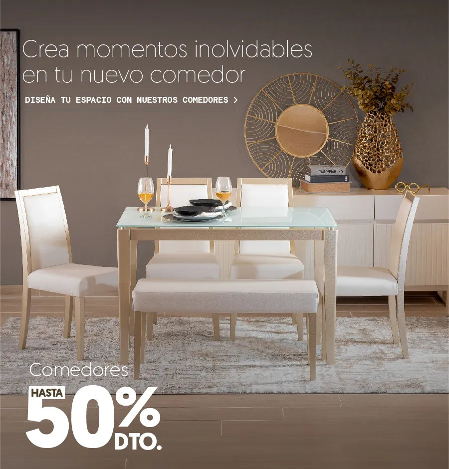 Comedores hasta 50%